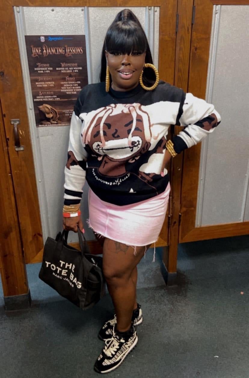 Rock Star Over Sized Sweater