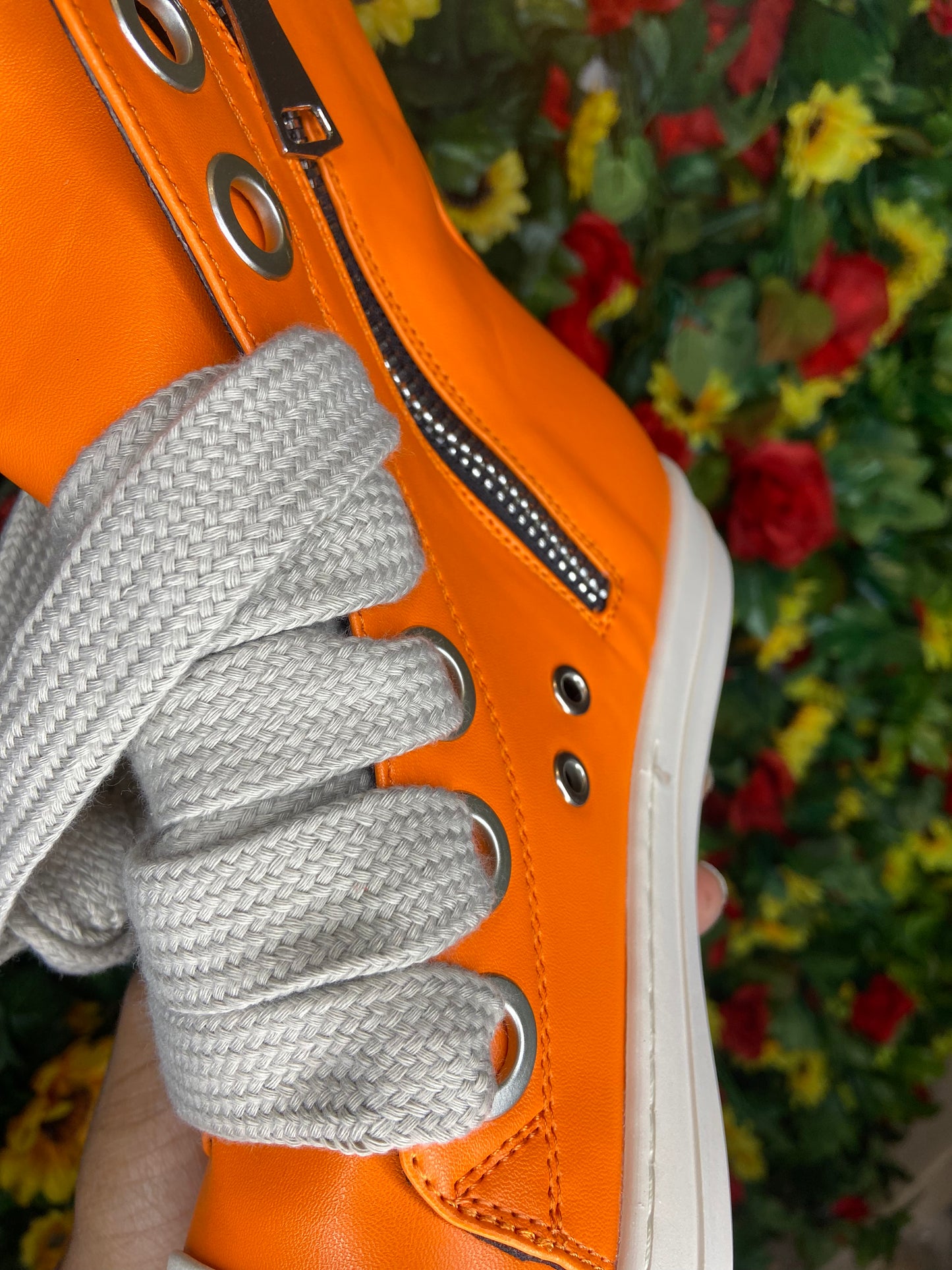 Orange Phat Laces