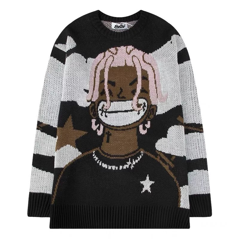 Rock Star Over Sized Sweater