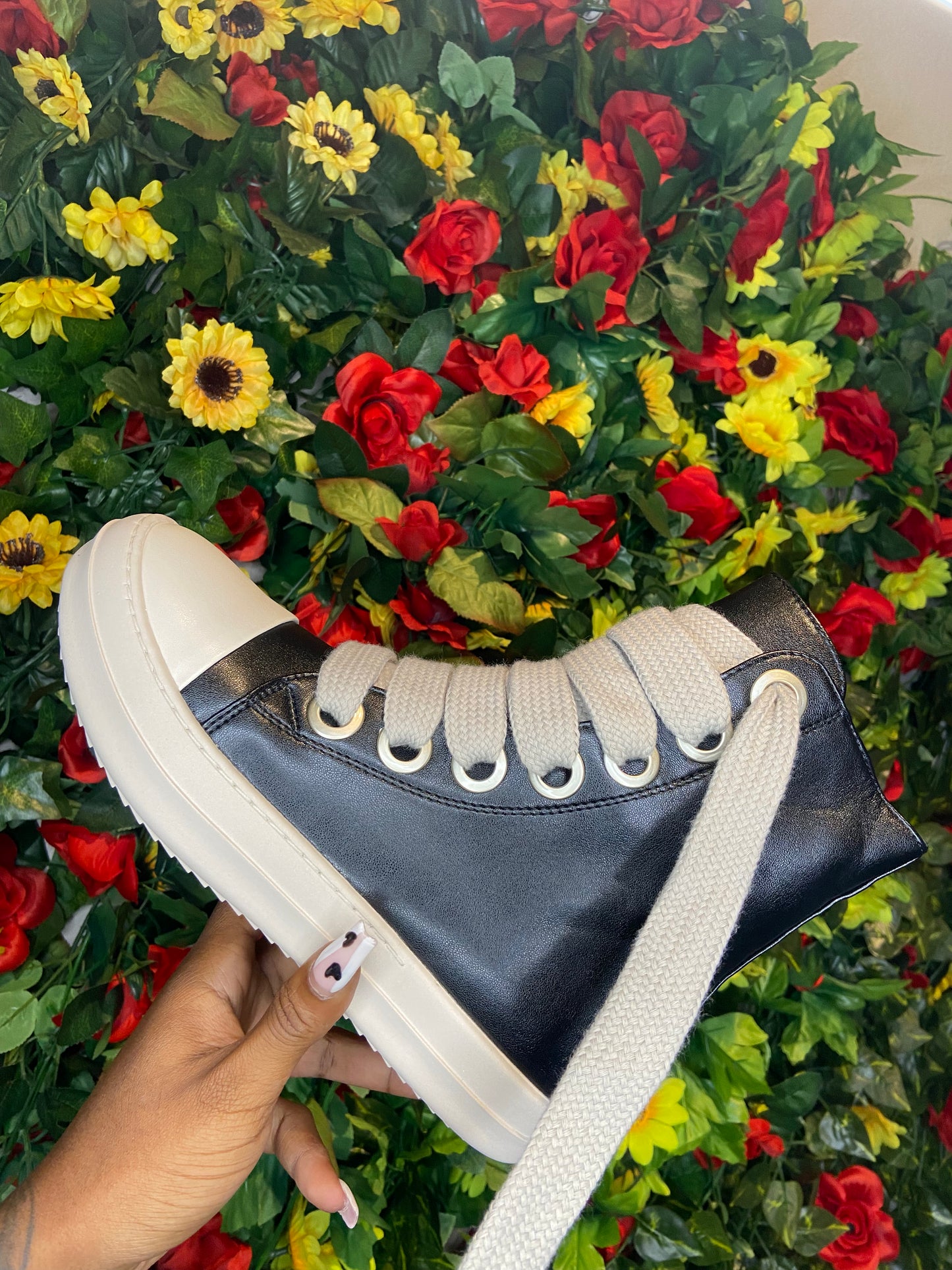 Black Phat Lace Rickies